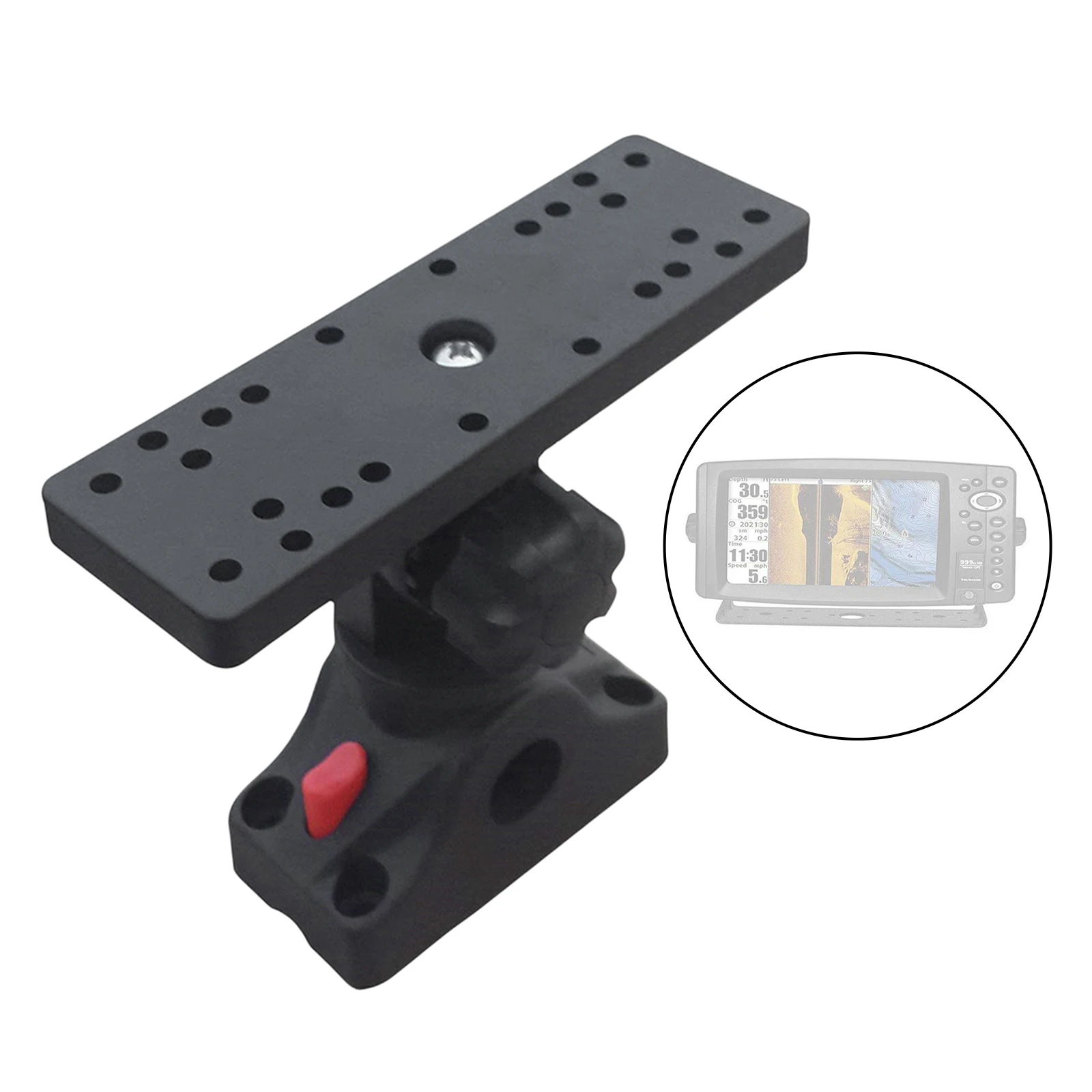 

Fish Finder Mount Holder Ball-Mount Boat Supporter Impact-resistant Durable
