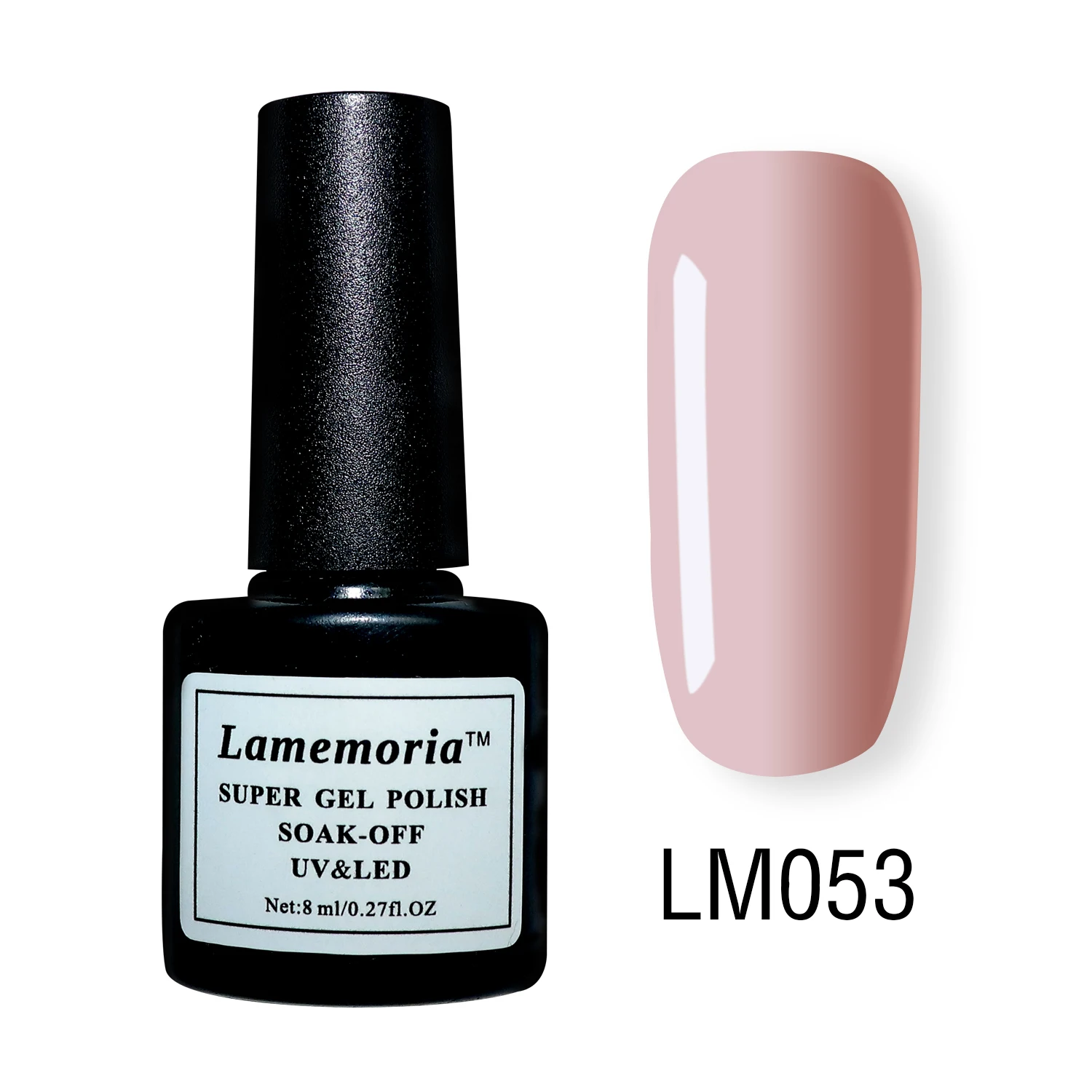 LM053 Lamemoria Гель-лак для ногтей 8 мл фиолетовый красный черный серый замачиваемый УФ Гель-лак клей маникюрный лак Инструменты для дизайна ногтей - Цвет: LM053
