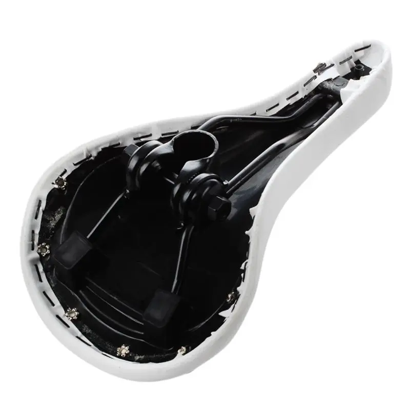 Новое Белое винтажное Ретро заклепочное дорожное седло для велосипеда Fixie