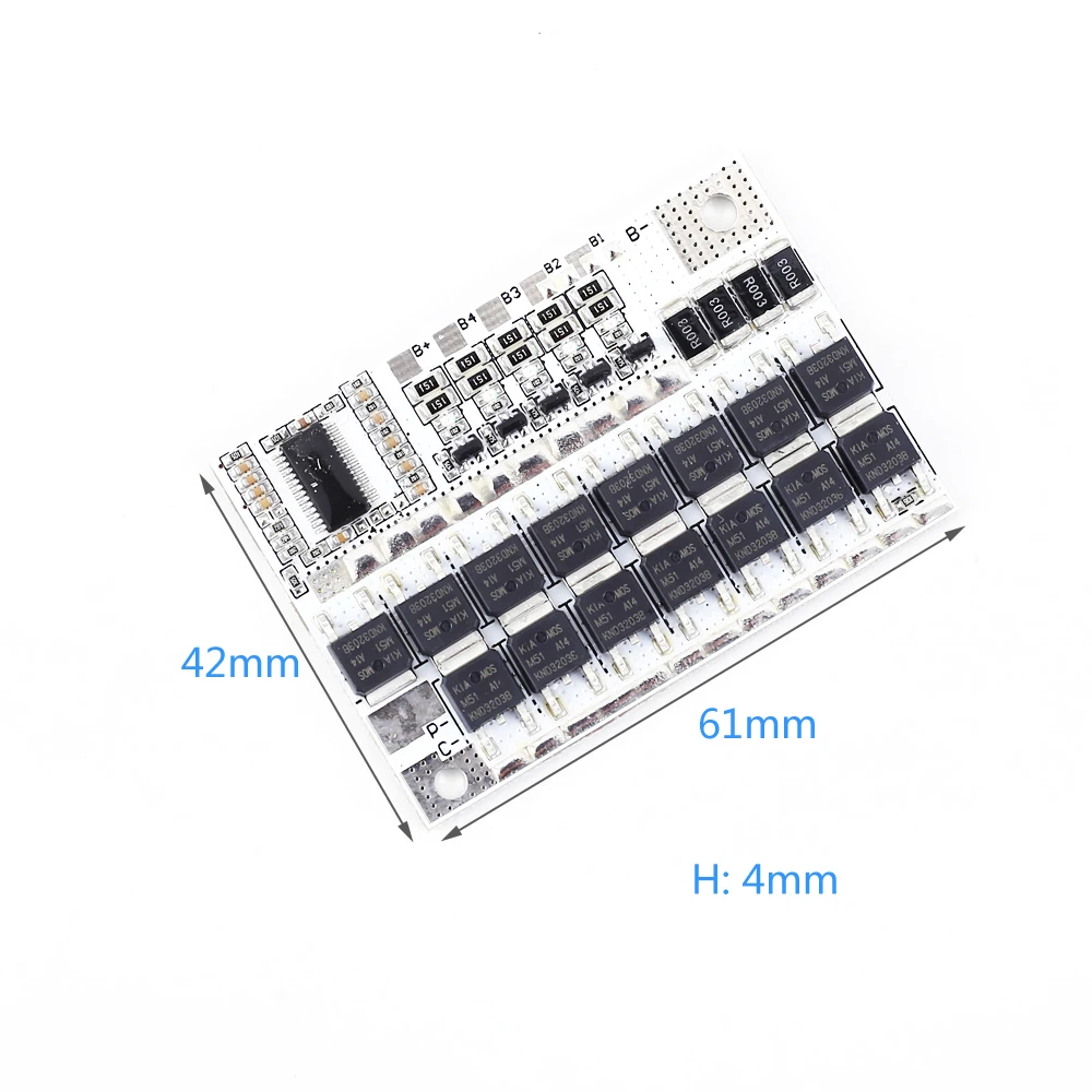Li-ion Lithium Iron Phosphate Battery Balance Charging Module BMS 3.2V 16.8V 21V 100A | Электронные компоненты и