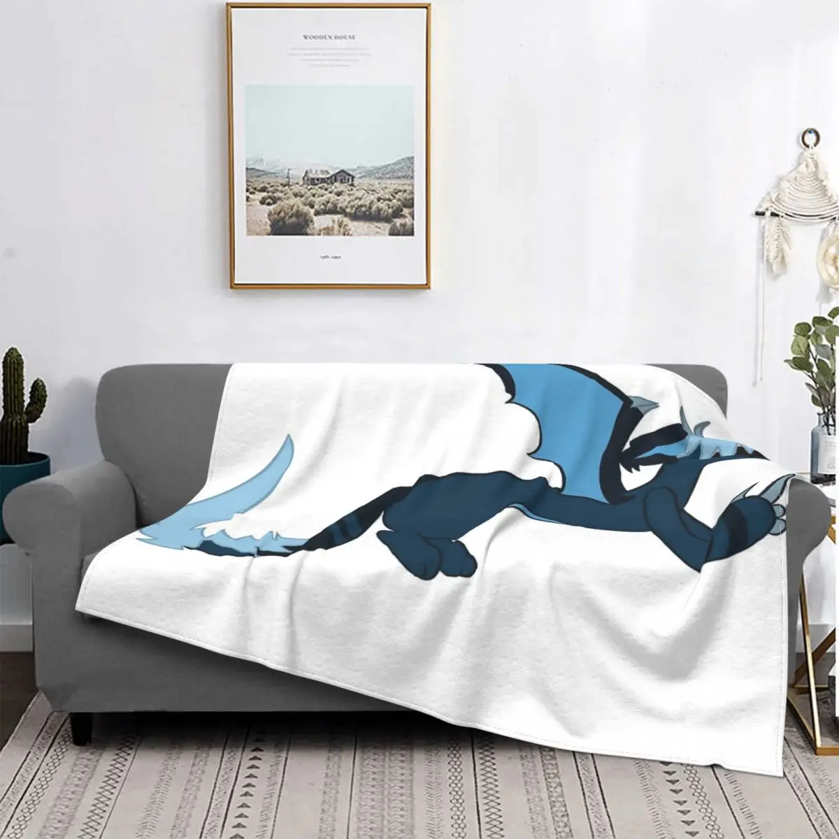 

Manta a cuadros de Dragon 2 para cama, manta Kawaii para sofá, alfombra de oración Islam