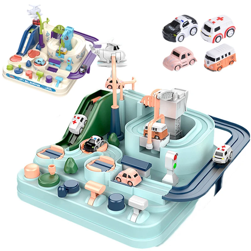 2021 Новый Железнодорожный автомобиль игрушки для детей Монтессори мальчиков и