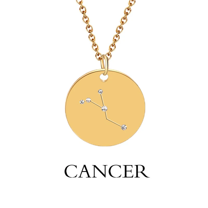 Virgo 12 Созвездия круглый longNecklace Horoscope Астрология зодиака заявление ожерелье для