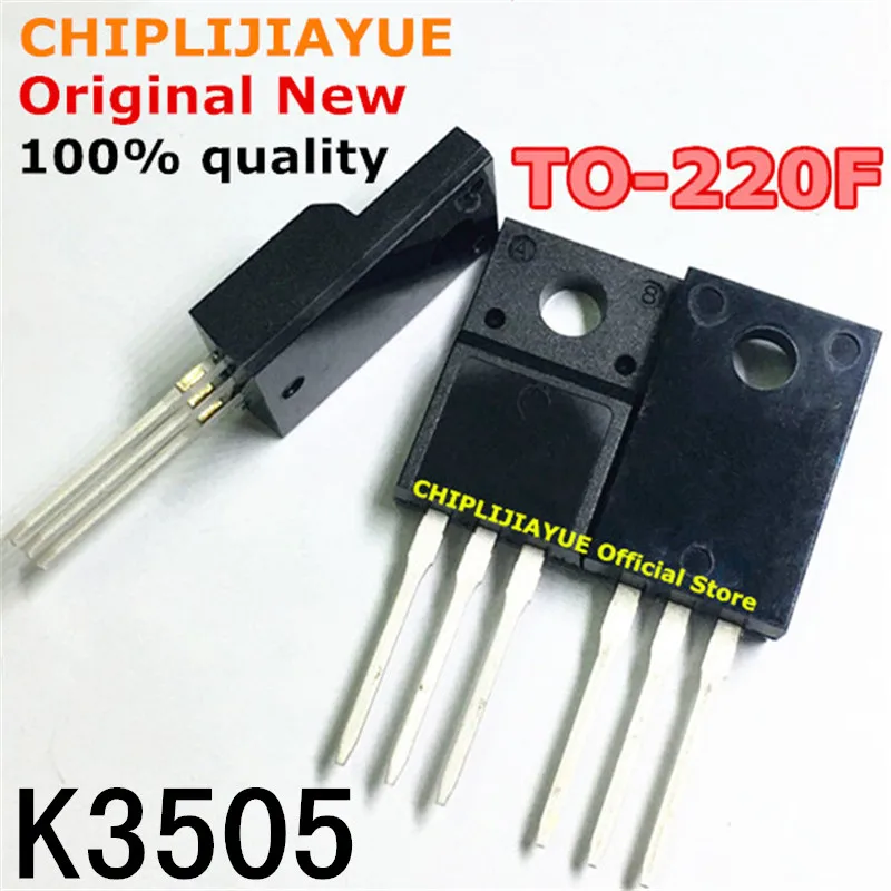 

10 шт., K3505 TO220F 2SK3505 TO-220F, новый и оригинальный чипсет IC