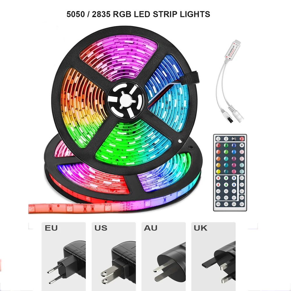 

LED Strip 5050 Waterproof 12 V RGB Tape LED Lights Decoration For Wall