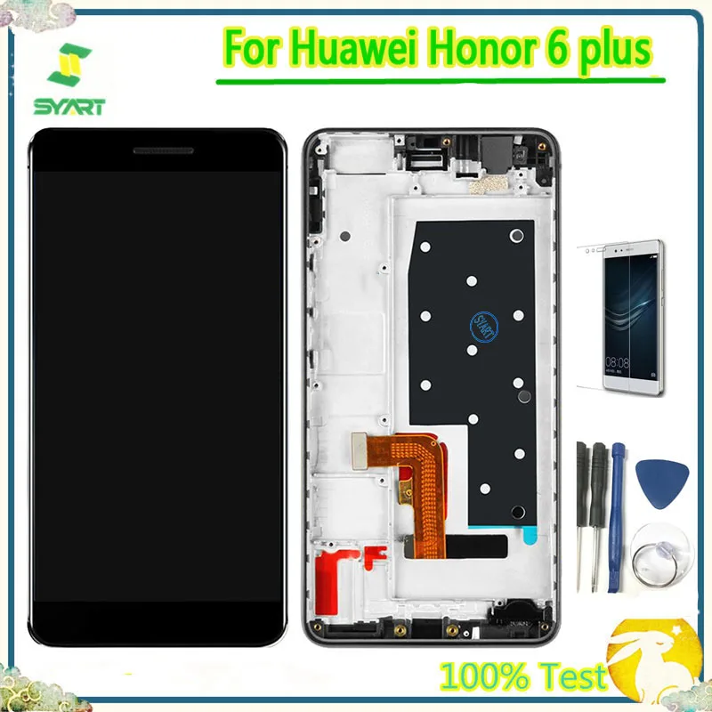 ЖК экран для Huawei Honor 6 Plus дисплей сенсорный полная сборка дигитайзера plus PE TL10