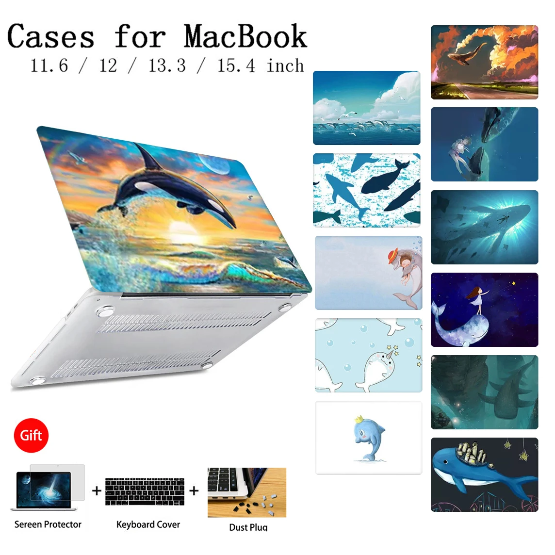 Чехол для Macbook Air 11 13 A2159 Pro 3 16 15 Клавиатура ноутбука retina Apple Mac Book 12 дюймов A1534