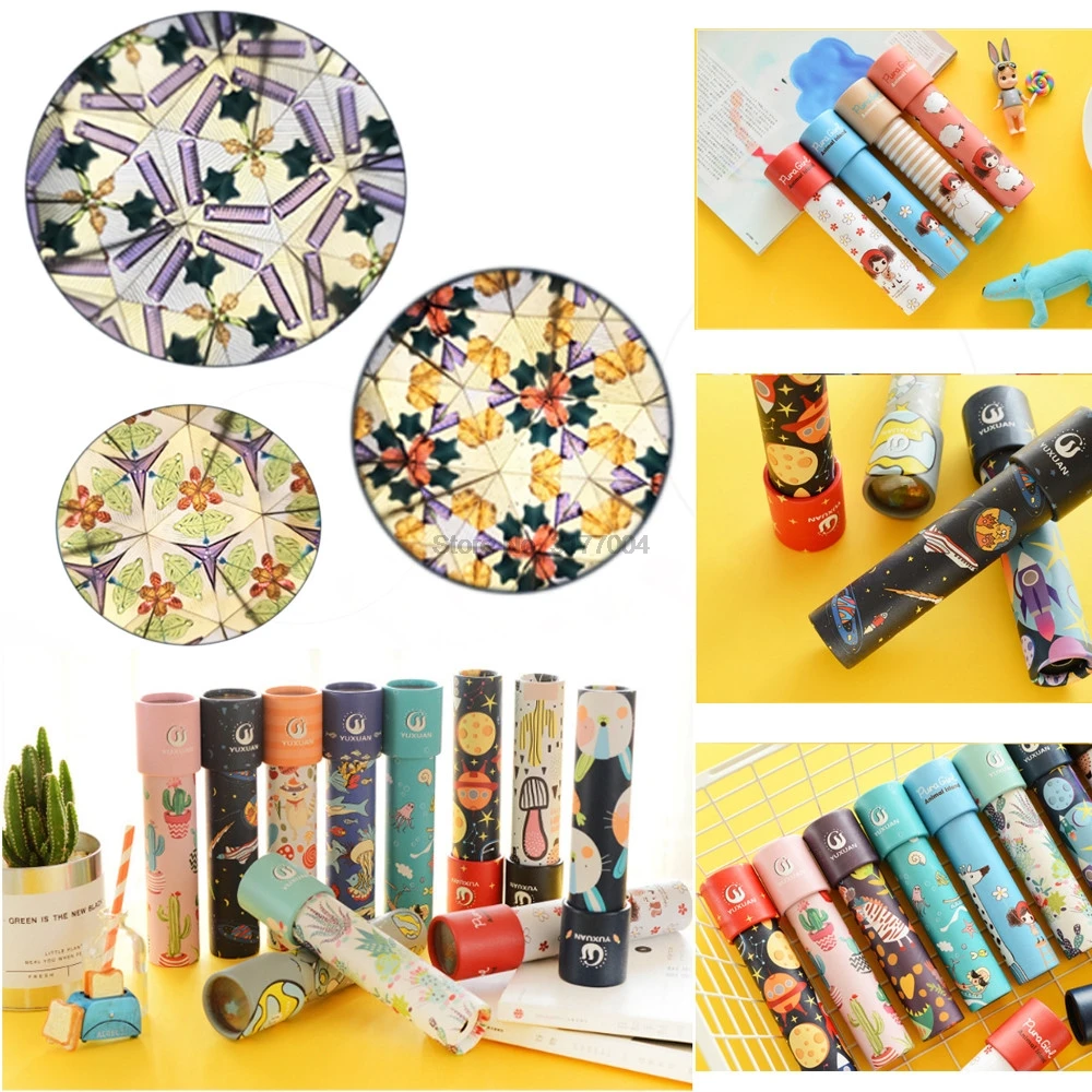 200 шт. вращающийся калейдоскоп фантазийный Мир Детская игрушка для детей аутизм