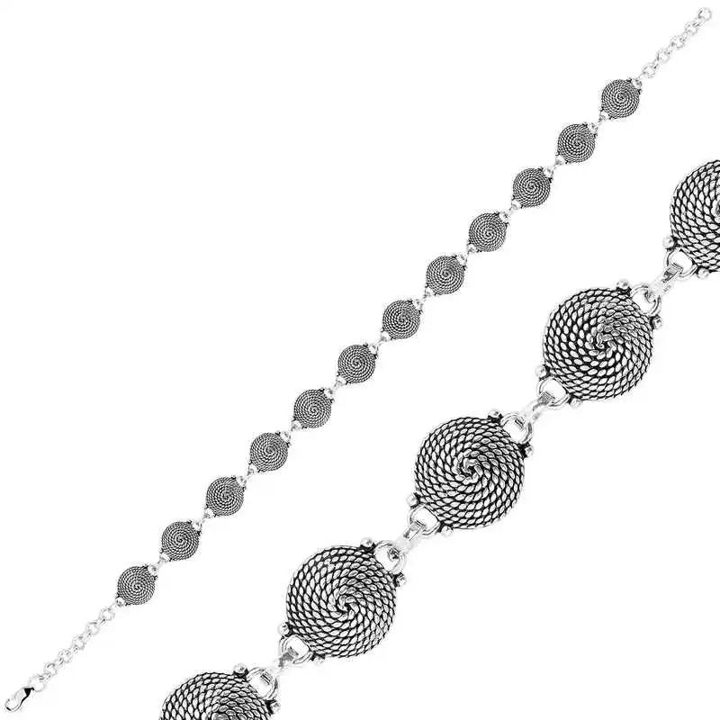 

Silver Filigree Lady Bracelet