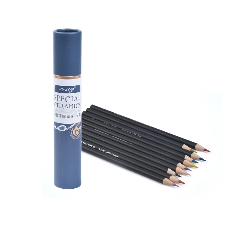 Керамическая глина DIY живопись ручная роспись под глазурью цветной карандаш