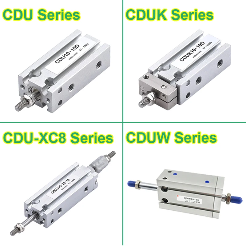 Свободное крепление высокое качество Φ CU CDU series 20 мм отверстие 10 Штекерная резьба