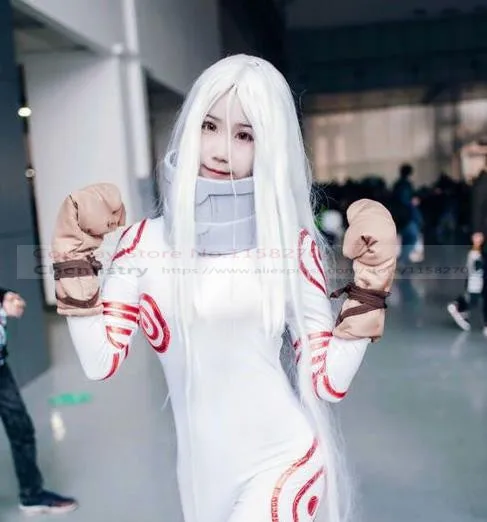 Парик для косплея Широ из страны чудес дэдман