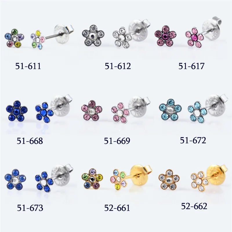 

YEYULIN Disposable Ear Piercing Unit Cartilage Tragus Helix Piercing Gun NO PAIN Piercer Tool Machine Kit Stud DIY Jewelry