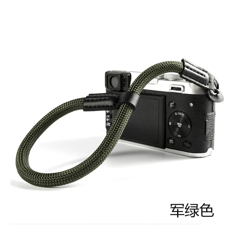 Ремешок ручной работы для камеры, плетеный браслет из паракорда для Panasonic LX7 GX9 LX100II GF7 GF8 GF9 GX800 GX850 GX900 950 (art.: 3920cce4e014d) - 3920cce4e014d