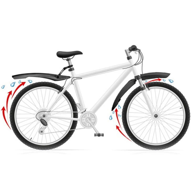 Велосипедные Брызговики для горного велосипеда брызговики Mtb 4 цвета крылья