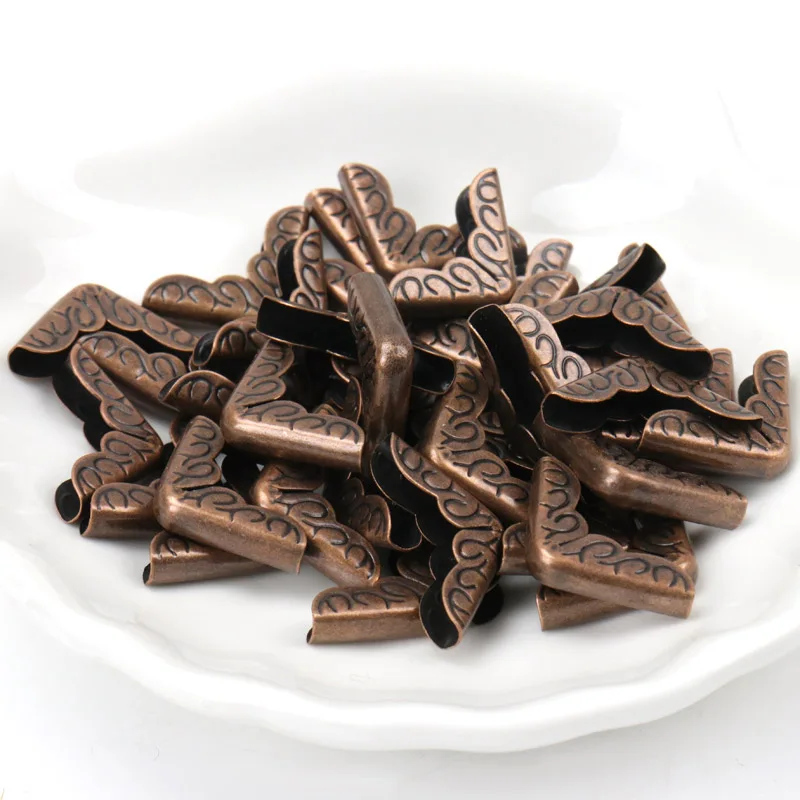 40 шт. практичная металлическая бронзовая папка для скрапбукинга альбома меню