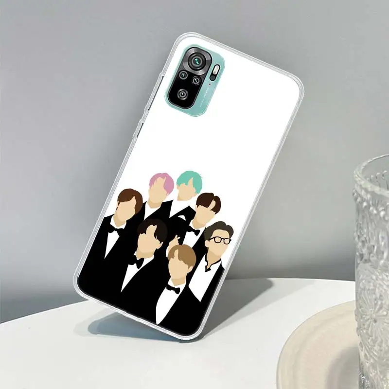 Love YourSelf Boys Kpop Cover Phone Case for Xiaomi Redmi Note 11 10 9 8 Pro 11S 11T 11E 10S 9S 9T 8T 7 6 5 5A 4X Max 5G Coque C images - 6