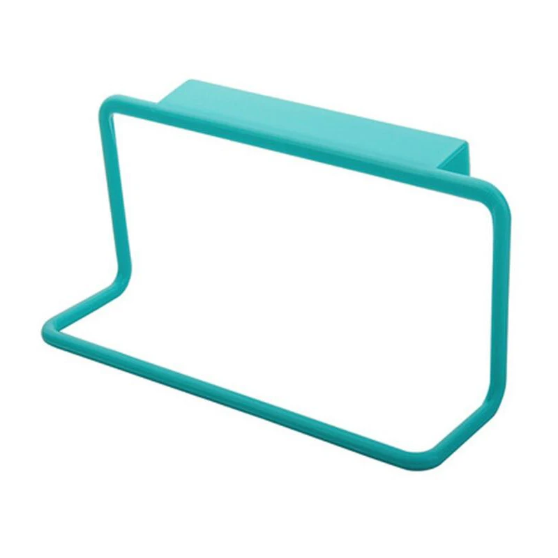 

4Colors Towel Rack Hanging Holder Organizer Bathroom Kitchen Cabinet Cupboard Hanger Towel Sponge Holder Storage Rack Bathroom