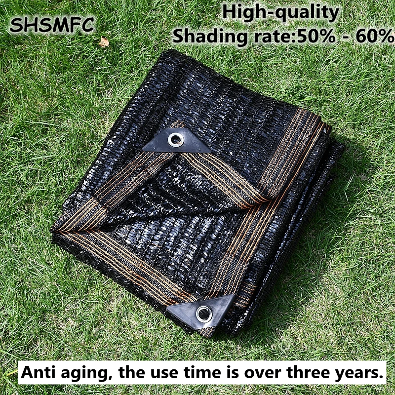

Black 4Pin Anti-UV HDPE Anti Aging Shading Net Greenhouse Succulent Plant Sunshade Net Outdoor Swimming Pool Cover Sun Shade Net