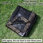 Черная 4Pin анти-УФ HDPE Антивозрастная затеняющая сетка для теплиц, суккулентов, растений, Солнцезащитная сетка для наружного бассейна, Солнцезащитная сетка