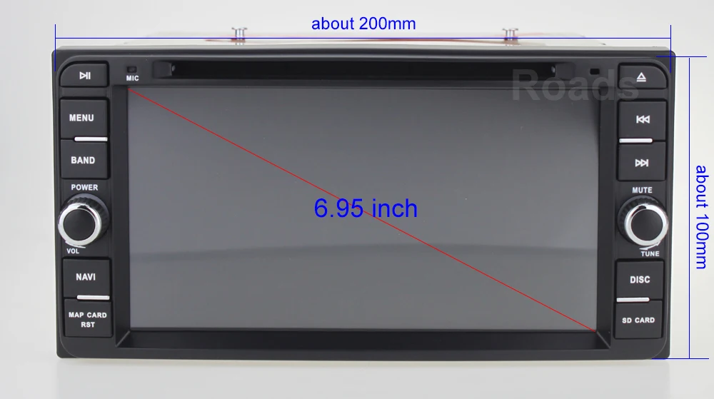 5 USB DSP Android 10 автомобильный DVD универсальный стерео для Corolla Vitz Echo COROLLA EX VIOS HILUX Terios