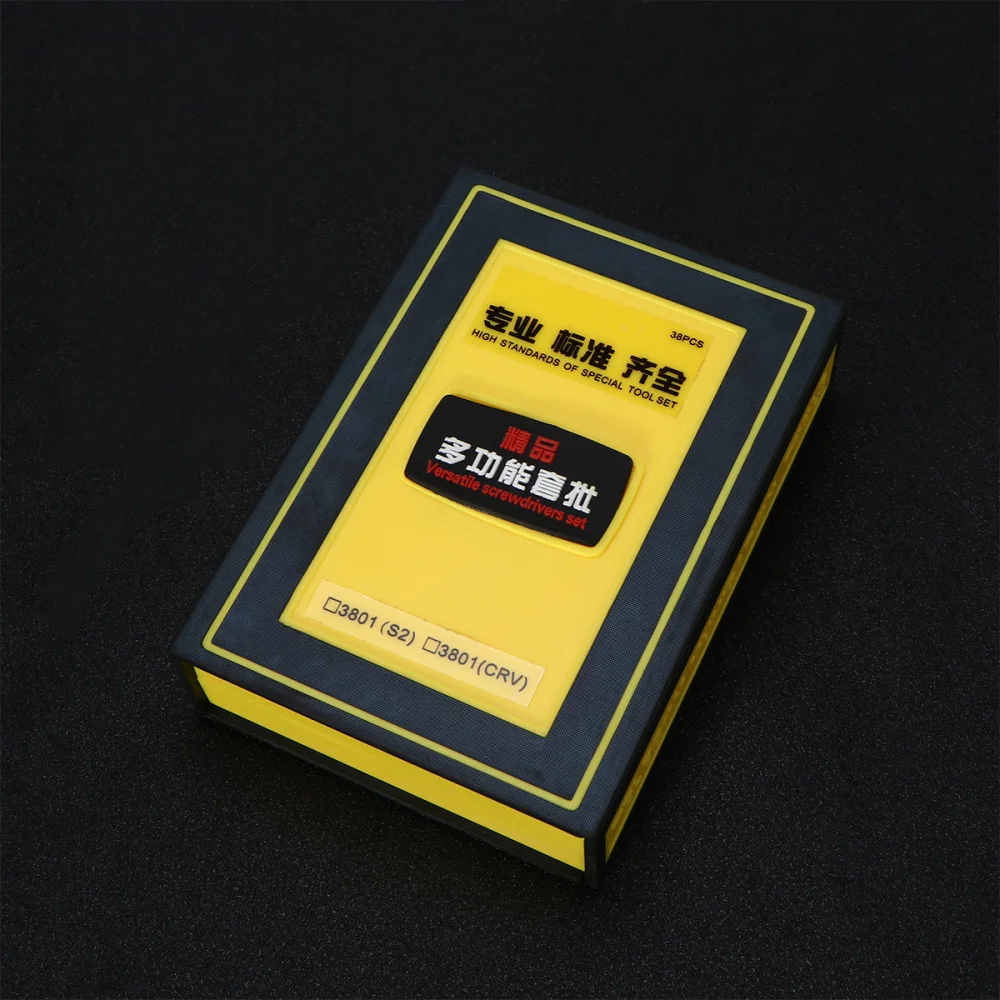 

38PCS/Set Multi Functional Screwdriver Manual Tools For Mobile Phone Computer Disassembly Maintenance Daily Househol