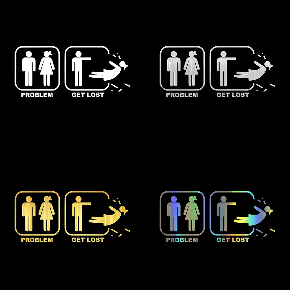 Виниловые наклейки на бампер и окно для влюбленных|Наклейки автомобиль| |