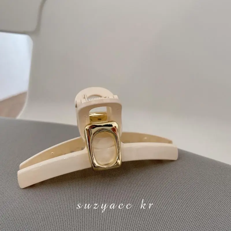 

Korean Acrylic Hair Claw for Bun Shark Clips for Women Girl Handmade Fashion Accessories Mujer Wholesale