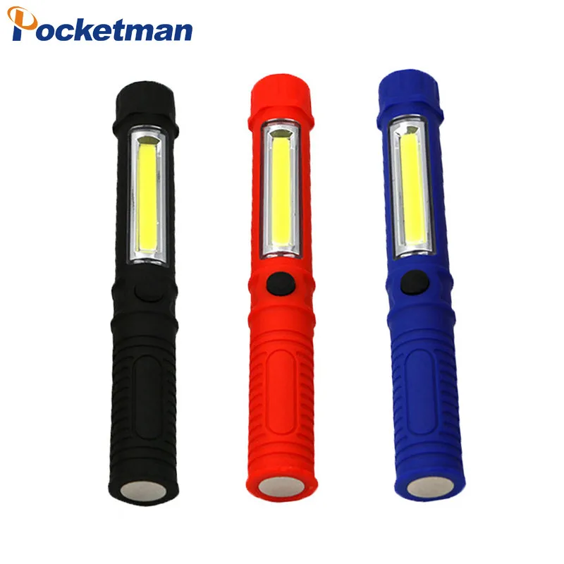 

2800 LM Portable Mini Working Flashlight Inspection Torches COB LED Flashlight Multifunction lanterns Maintenance Torch Magnetic