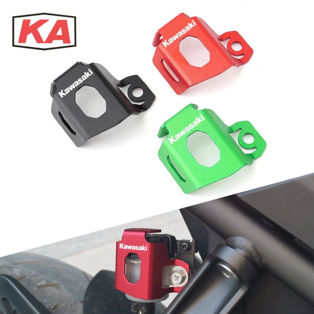 

Для мотоцикла Kawasaki Z900, Z650, Z400, Z300, Z250, ниндзя 400, 650, 300, 250, искусственная задняя жидкость, защитная крышка резервуара, протектор масляной крышки