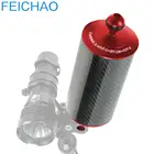 Новинка, поплавковая плавучая рукоятка из углеродного волокна с двойной шаровой головкой, обновленный дизайн, 5810 дюймов, для подводной съемки и дайвинга, диаметр 80 мм