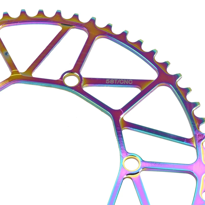 Гальваническое цветное покрытие из сплава фотомагнитная цепь пластина 46T 48T 50T 52T