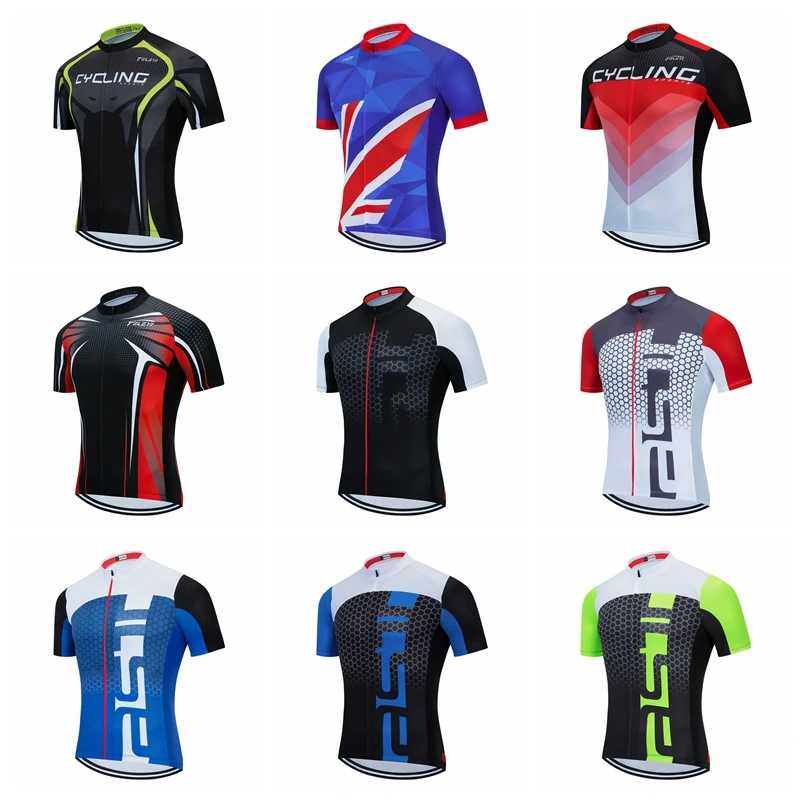 

2020 велосипедная Джерси, мужская летняя футболка с коротким рукавом для езды на велосипеде, Ropa Ciclismo Maillot Ropa MTB, дорожная быстросохнущая велоси...