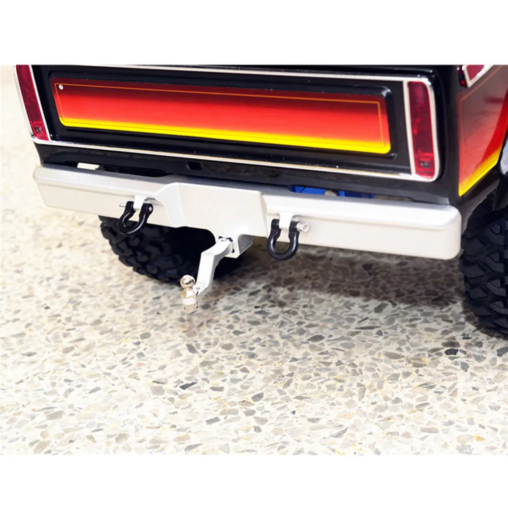 Металлический передний бампер задний для 1/10 Traxxas TRX4 Bronco RC автомобильные запчасти аксессуары|Детали и