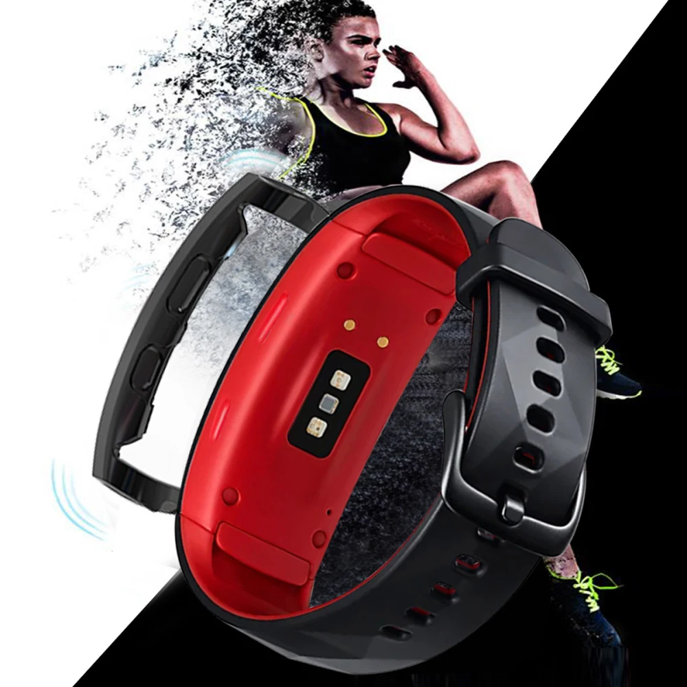 Чехол для часов, чехол для samsung gear Fit 2 Pro Band, тонкий чехол из ТПУ, защитный чехол для gear Fit 2 R360 2Pro fit2, защитный экран