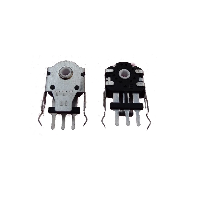 2Pcs TTC 11mm White Core Mouse Encoder Mouse Wheel Decoder 24 Million Lifetime