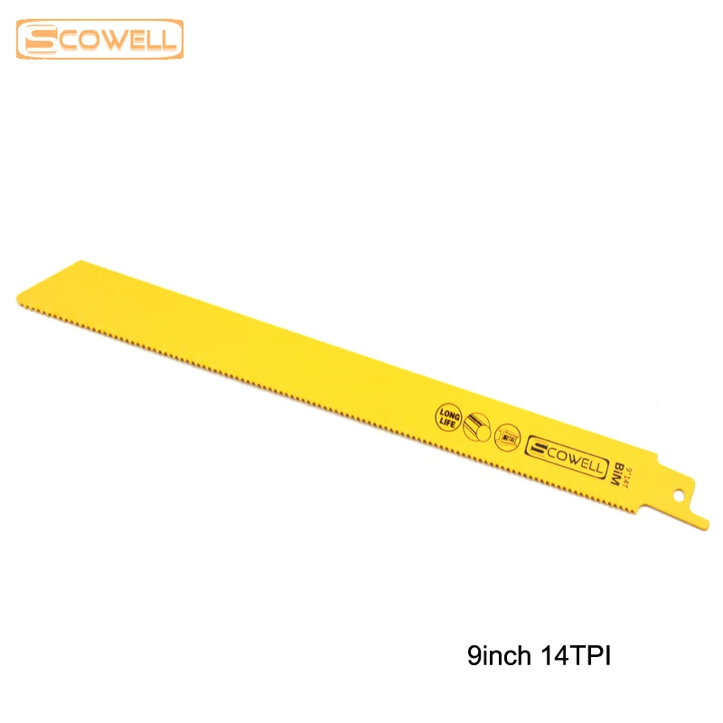 40% OFF 8&quot 9&quot Reciprocation Saw Blades Sabre 5TPI 6TPI 10TPI 14TPI 18TPI Universal shank for metal and wood 5pack | Инструменты