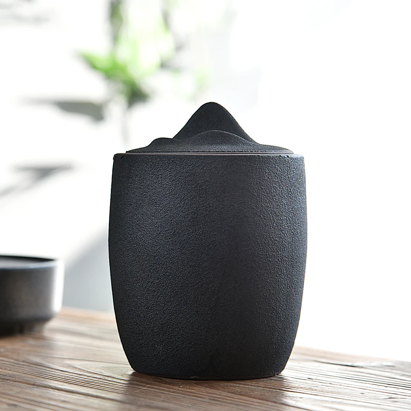 Tea Box Ceramic Sugar Coffee Containers Vintage Caddy Pottery Jar Teaware Storage Accessories Pu Er Caddies Decoration | Дом и сад