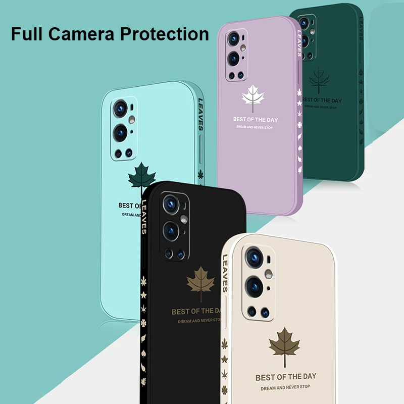 original liquid silicone case for oneplus 9 pro 9r 9pro luxury full camera protection cover phone case for one plus 9 pro coque free global shipping