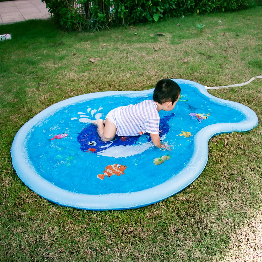Детский игровой коврик для игр на открытом воздухе надувной распыления воды