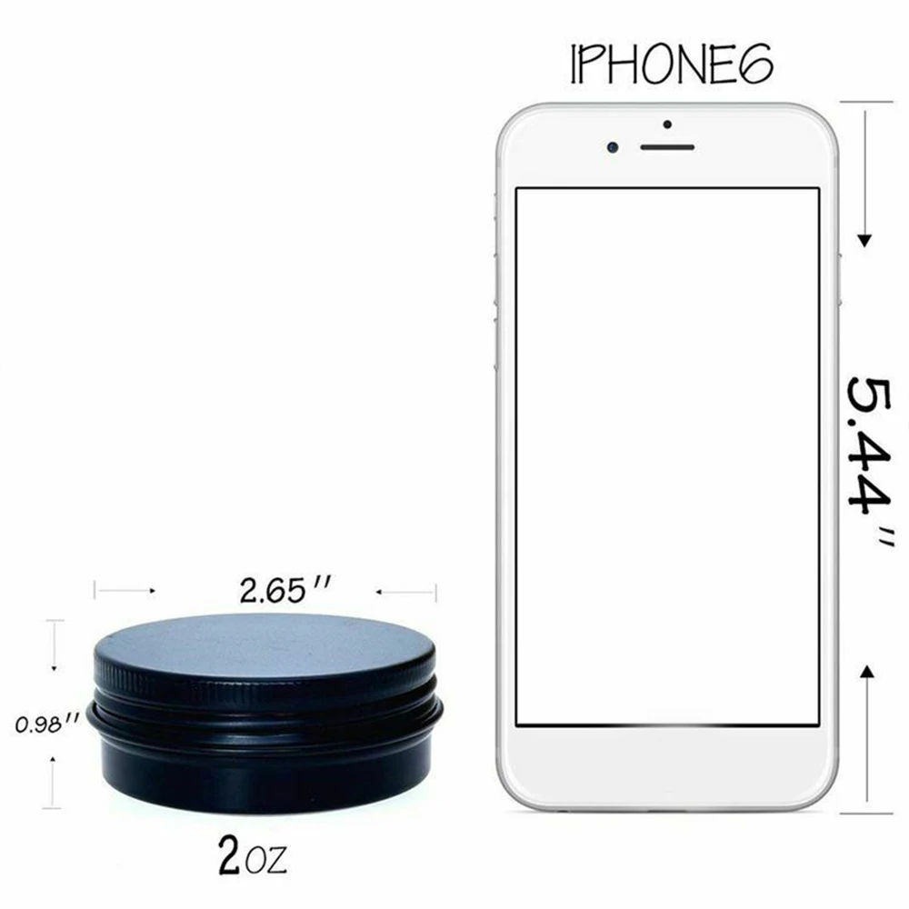 12 шт. жестяная банка для крема Косметический бальзам губ контейнеры снятия лака