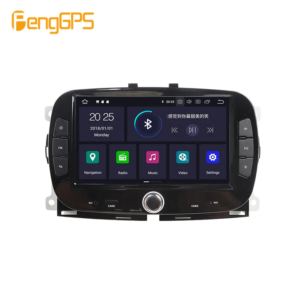 Автомобильный мультимедийный DVD плеер с gps Android 500 4 + 64 ГБ для Fiat 2016 2015 2017 2018