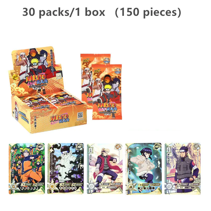 Tarjetas de juego originales de Naruto, colecci&oacute;n de Hokage, Anime japon&eacute;s, Uchiha Sasuke Ninja Wars R-3
