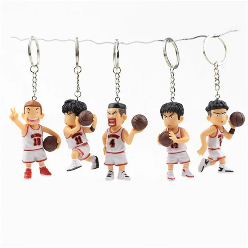 5 шт. подвеска в виде фигурок SLAM DUNK ханамичи сакураги рукава искусственная кожа