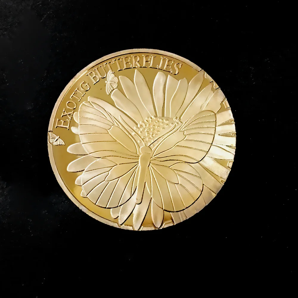 

fairy gold coin gilded commemorative coin children's tooth changing gift tooth fairy medal coin Commemorative Medal