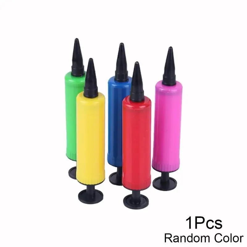 

1pc Balloon Pump Portable Mini Pump Hand Push Inflatable Balloons Inflator Decorations Kid Party Accessories Birthday Adult X6X3