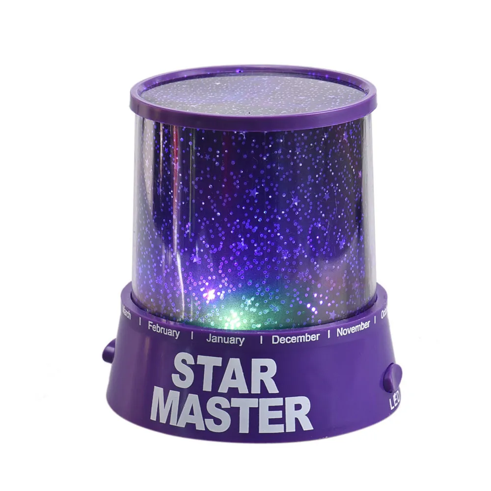 

top selling product Romantic Cosmos Star Master LED Projector Lamp Night Light Gift Purple Support Wholesale Dropshipping