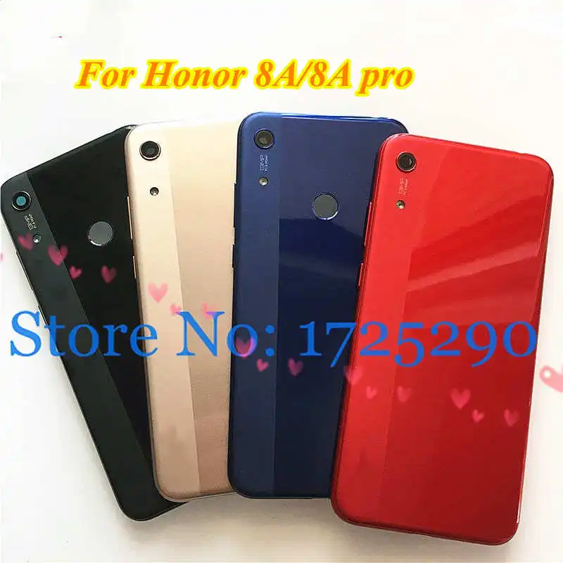 Задняя крышка батарейного отсека чехол для Huawei Honor 8A pro JAT LX1 AL00 LX3 L21 L41 6