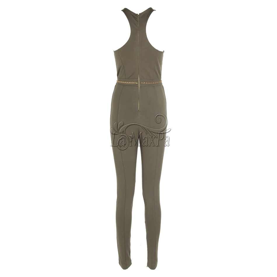 Женские однотонные Клубные комбинезоны 2020 женские облегающие длинные штаны