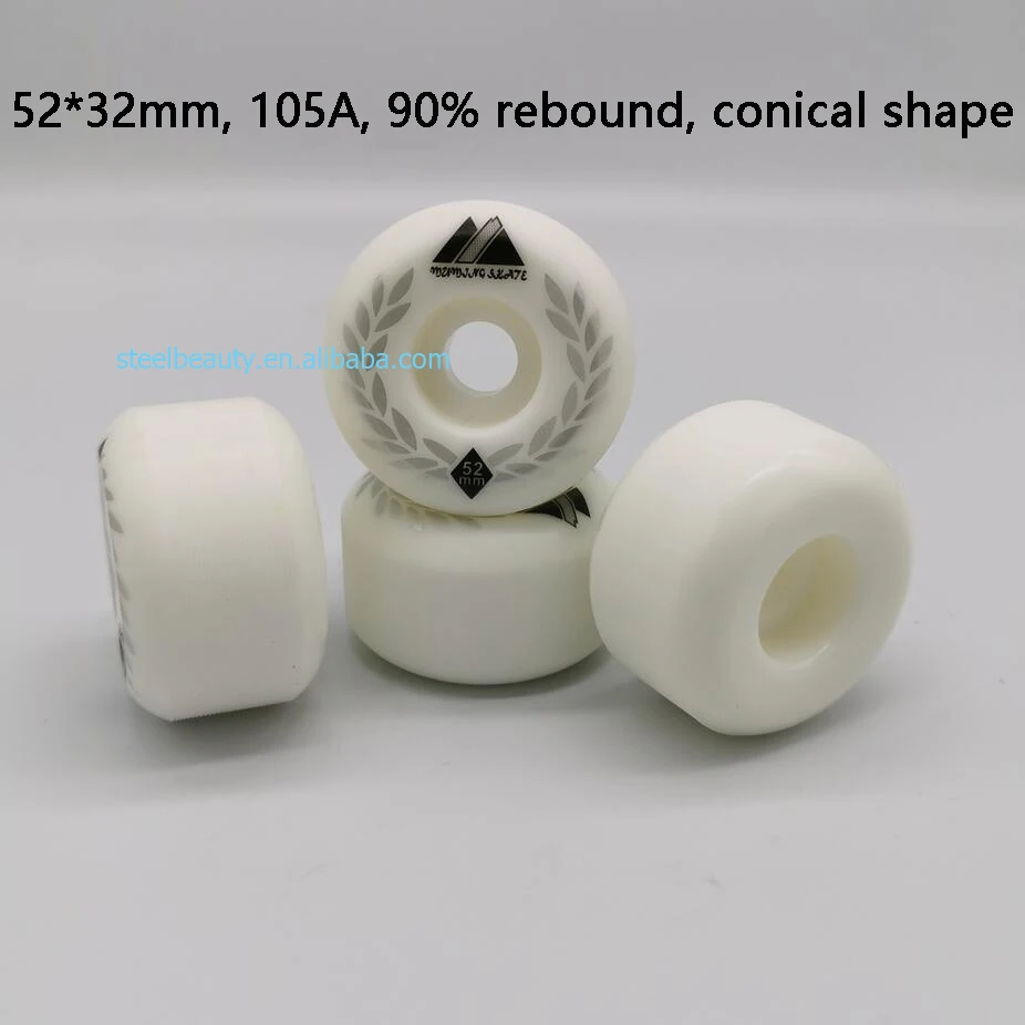 Высококачественные конические и круглые колеса для скейтборда 52 мм колесо